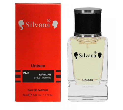 Silvana U-129 (Byredo Marijuana) 50ml, Номерная парфюмерия