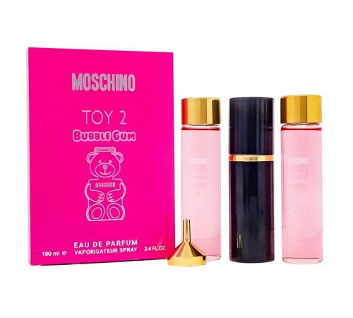 Набор 3в1 Moschino Toy 2 Bubble Gum, 100ml, Набор 3в1