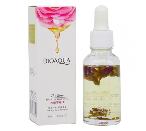 Масло для лица Bioaqua The Rose Stem Flower Oil, 30мл