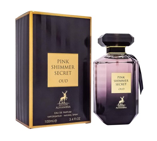 Alhambra Pink Shimmer Secret Oud,edp., 100ml, Alhambra