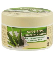 B.J. Bio Spa Крем Алоэ + Вера + Коллаген И Эластин Для Лица, 200 мл