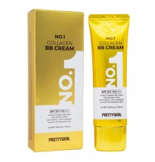 BB крем для лица Prettyskin Collagen №1 SPF 50+++, 50ml