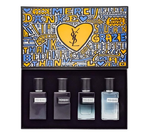 Подарочный набор Yves Saint Laurent Y For Men, 4x30ml