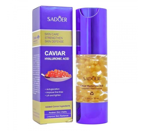 Сыворотка для лица с экстрактом икры Sadoer Caviar Hyaluronic Acid, 30ml