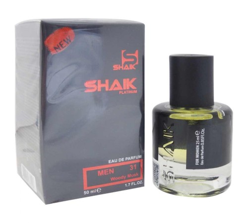 Shaik M 31 Dior Fahrenheit, edp., 50 ml (круглый), Номерная парфюмерия