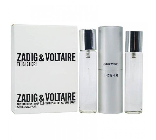 Zadig & Voltaire This Is Her 3x20 ml, Наборы духов