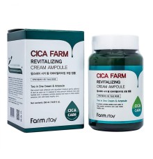 Восстанавливающий ампульный крем с центеллой азиатской Farm Stay Cica Farm Revitalizing Cream Ampoule, 250ml