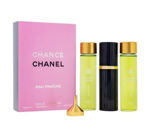 Набор 3в1 Chanel Eau Fraiche, 100ml, Наборы духов