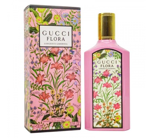 Евро Gucci Flora Gorgeus Gardenia 100ml(розовая лимитка), Парфюмерия ЕВРО