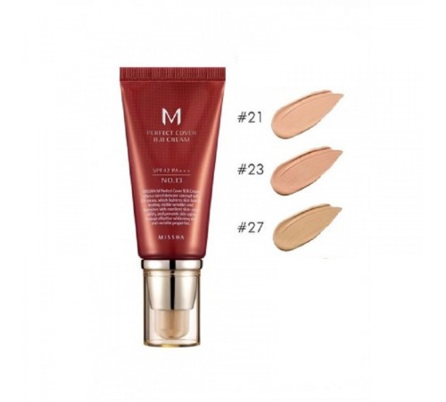 Missha M Perfect Cover BB Крем (SPF 42 PA +++), 50ml., тон 27