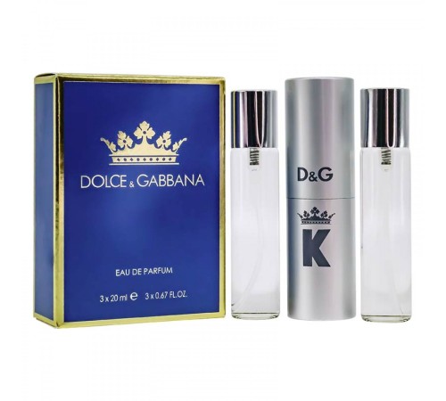 Dolce Gabbana K, edp., 3*20 ml