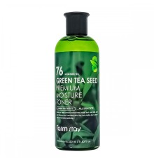 Тонер с экстрактом зеленого чая FarmStay Stay Green Tea Seed Visible Difference Fresh Toner, 350ml