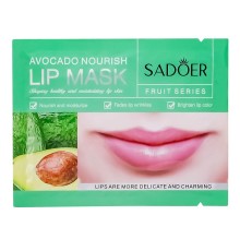 Патчи для губ Sadoer Avocado Lip Mask