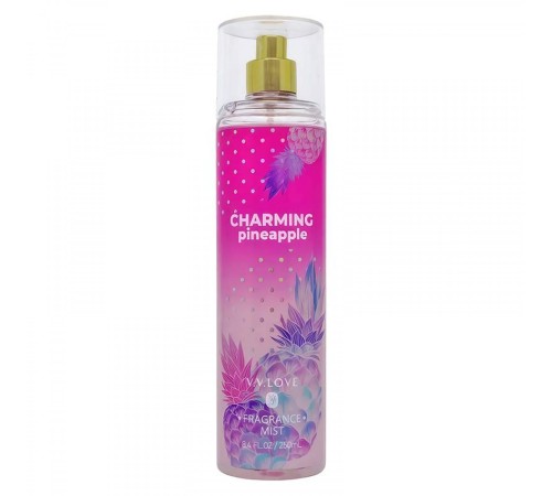 Спрей для тела V.V.Love Fine Fragrance Charming Pineapple, 250ml, Спрей для тела