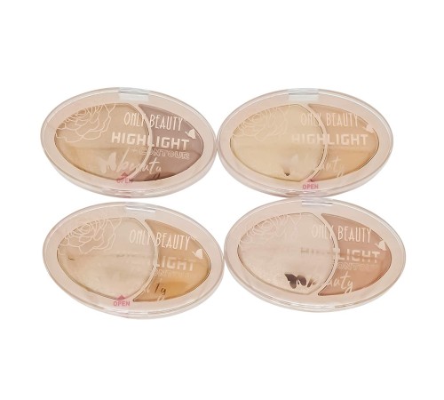 Only Beauty Higlight & contour (ряд 4шт)