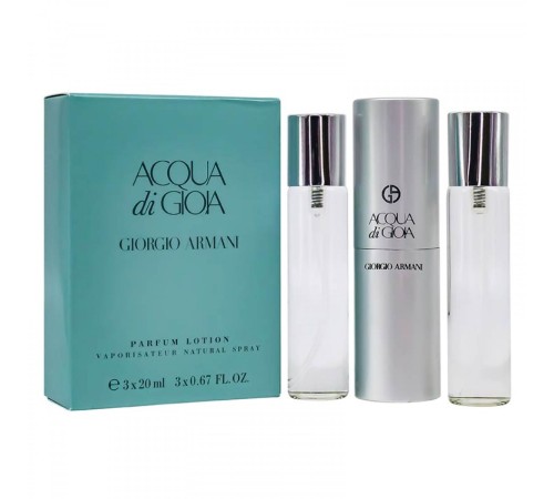 Giorgio Armani Acqua di Gioia, 3*20 ml, Набор духов 3 по 20 мл