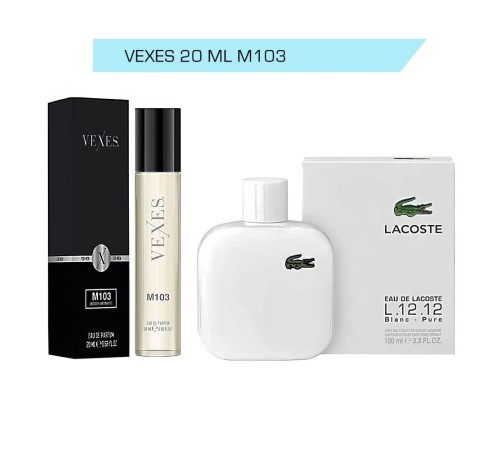 Vexes M-103 (Lacoste Blanc), 20ml, Номерная парфюмерия