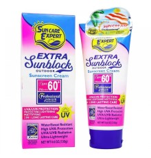 Солнцезащитный крем для тела и лица Sun Care Expert Extra Sunblock SPF60+ РА+++,130 g