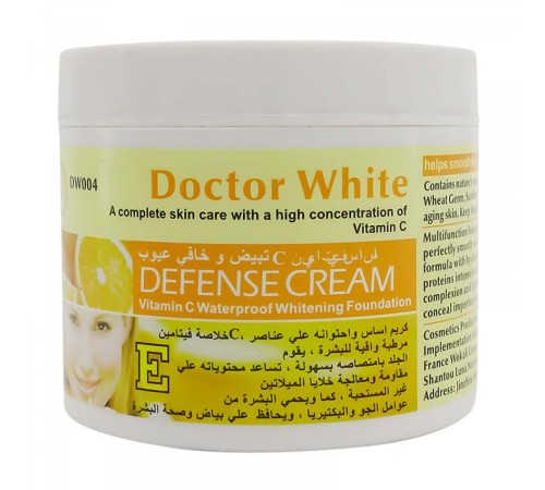 Отбеливающий крем для лица Wokali Doctor White Defence Kream, 115g, Крем Для Лица