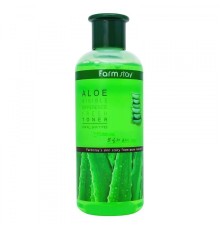 Тонер с экстрактом алоэ FarmStay Aloe Visible Difference Fresh Toner, 350ml