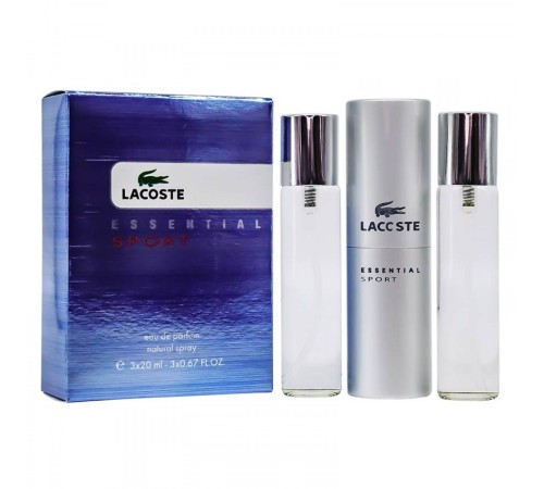 Lacoste Essential Sport, 3*20 ml