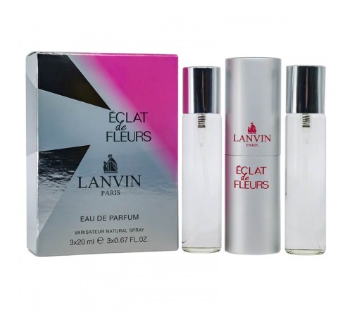 Lanvin Eclat de Fleurs, edp., 3*20 ml, Набор духов 3 по 20 мл