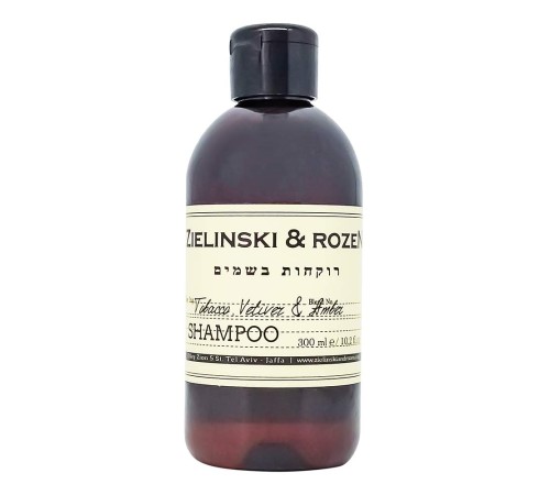 Шампунь Zielinski & Rozen Tabacco & Vetiver, Amber, 300ml, Для волос