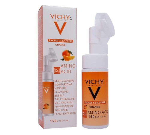 Пенка для умывания Vichy Amino Acid Orange, 150ml, Для Лица