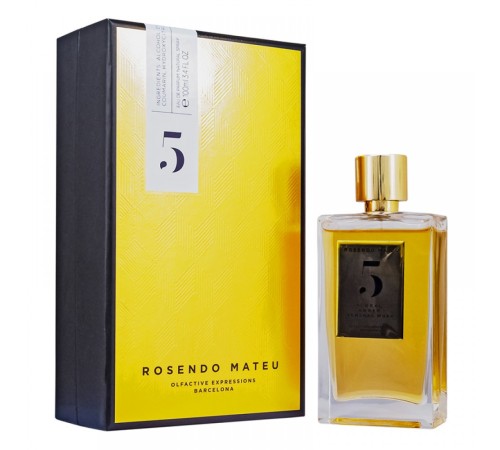 Rosendo Mateu Olfactive Expressions Rosendo Mateu № 5 Floral, Amber, Sensual Musk,edp., 100ml, Парфюмерия Люкс