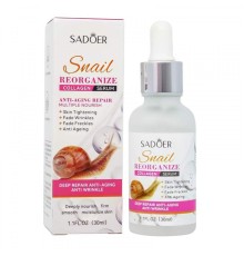 Сыворотка для лица Sadoer Snail Reorganize Collagen Serum, 30ml