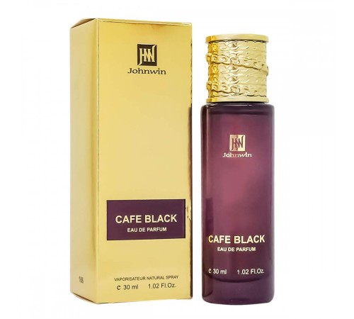 Johnwin Cafe Black,edp., 30ml, Арабские духи (оригинал)