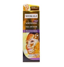 Отбеливающая маска-пленка для лица Wokali Gold Caviar Mask