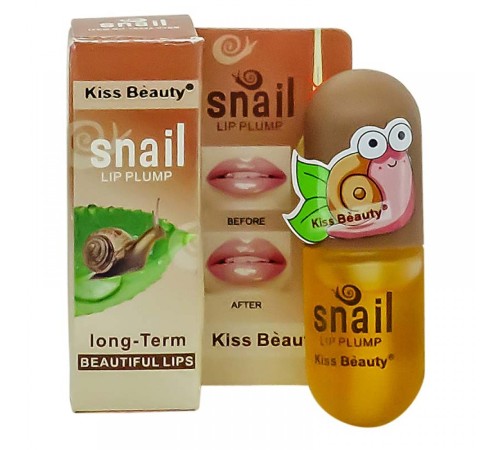 Плампер для губ Kiss Beauty Snail, Блеск для губ