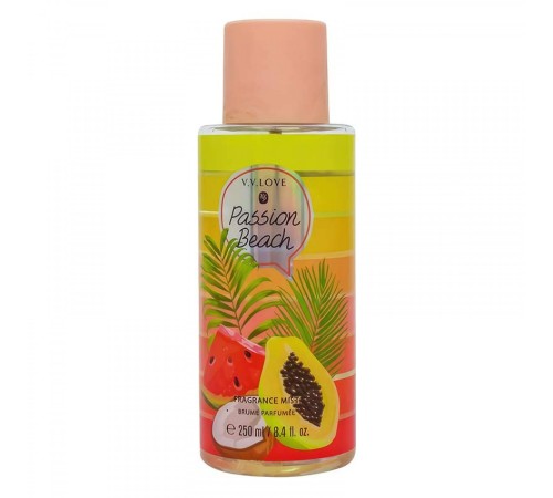 Спрей для тела V.V.Love Passion Beach, 250ml, Спрей для тела