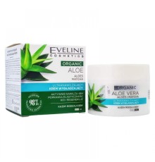 Крем для лица с экстрактом алоэ Eveline Organic Aloe, 50mg