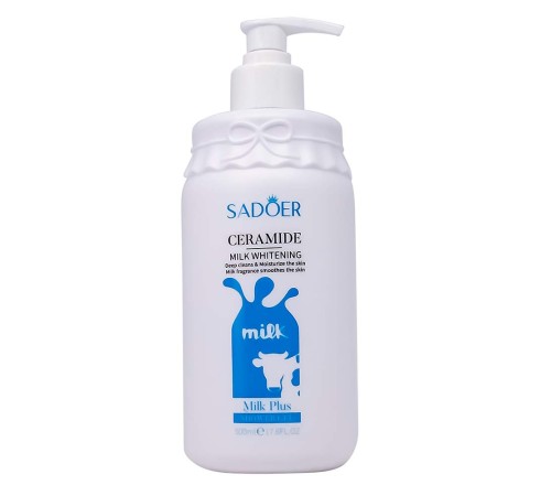 Гель для душа Sadoer Ceramide Milk Whitening, 500ml, Для Тела