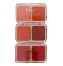 Румяна DoDo Girl Blash Matte Sweet Cheeks ряд 3 шт