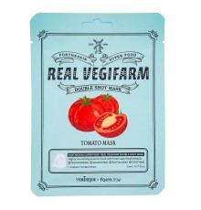 Маска для лица Farm Stay Fortheskin Real Vegifarm Double Shoot Tomato Mask, 23ml