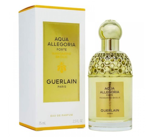 Евро Guerlain Aqua Allegoria Forte Mandarine Basilic,edt., 75ml(золотой), Парфюмерия ЕВРО