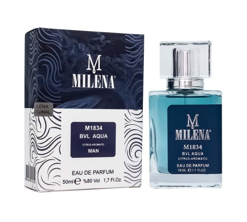 Milena BVL Aqua M-1834 (Bvlgari Aqua) 50ml, Milena 50ml