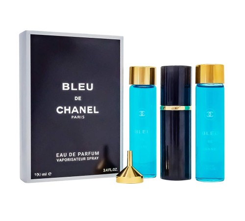 Набор 3в1 Chanel Bleu de Chanel, 100ml, Наборы духов