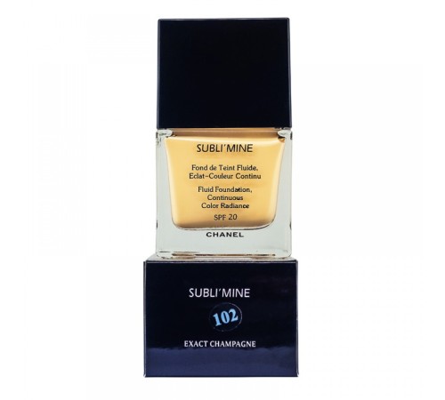 Тональный крем Chanel Sublimine 75 ml, тон 102, Тональный крем