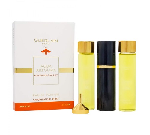 Набор 3в1 Guerlain Aqua Allegoria Mandarine Basilic, 100ml, Набор 3в1