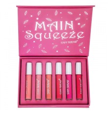 Набор мини помад Man Squeeze Sam Sugar, 6x2ml