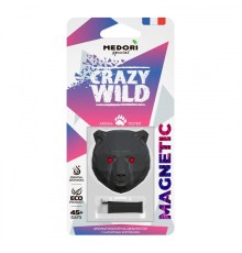 Меловой авто-парфюм на дефлектор 3D Medori Crezy Wild Magnetic