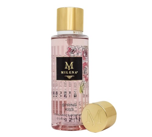 Парфюмированный спрей Milena Spring Kiss, 250ml, Спрей для тела