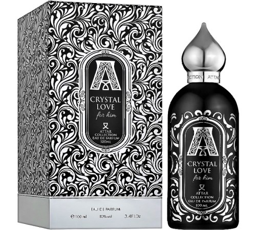 Attar Collection Crystal Love For Him,edp., 100 ml (черный), Attar Collection