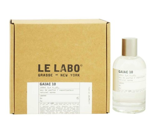 Le Labo Gaiac 10, edp., 100 ml, Нишевая парфюмерия