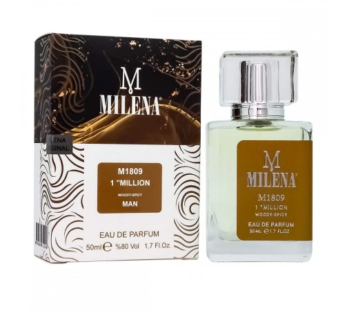 Milena 1Million M-1809 (Paco Rabanne 1 Million) 50ml, Номерная парфюмерия