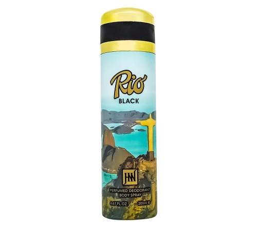 Дезодорант Jackwins Rio Black, 200ml